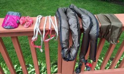 Hammock out of bag